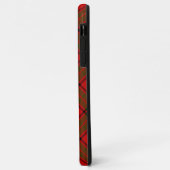 Maxwell Tartan Rot kariert Case-Mate iPhone Hülle (Hinten/Links)