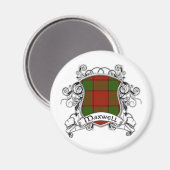 Maxwell Tartan Shield Magnet (Vorderseite/Rückseite)