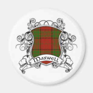 Maxwell Tartan Shield Magnet