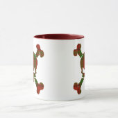 Maxwell Tartan Skull No Banner Tasse (Zentrum)
