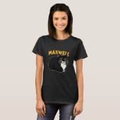 Maxwell The Spinning Cat Meme T-Shirt (Vorne ganz)