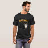 Maxwell The Spinning Cat Meme T-Shirt (Vorne ganz)