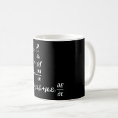 Maxwellphysikgleichung Kaffeetasse (VorderseiteRechts)