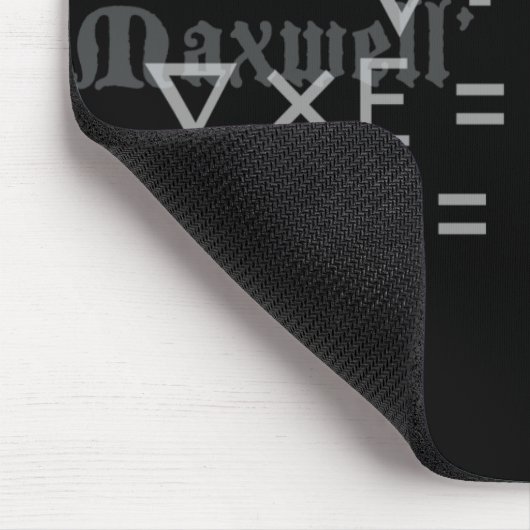 Maxwell's_Equations Mousepad (Ecke)