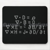 Maxwell's_Equations Mousepad (Vorne)