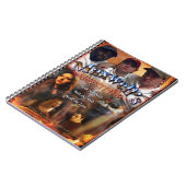 Maxwells Frontline Poster auf einem handlichen Notizblock (Linke Seite)