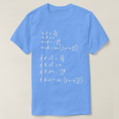 Maxwellx27s Equation Physics Math Science 1 T-Shirt (Design vorne)