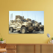 MaxxPro Mine Resistentes Ambusschutzfahrzeug Leinwanddruck (Insitu (Wohnzimmer))