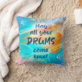 May all your drums come true kussen kissen (Decke)