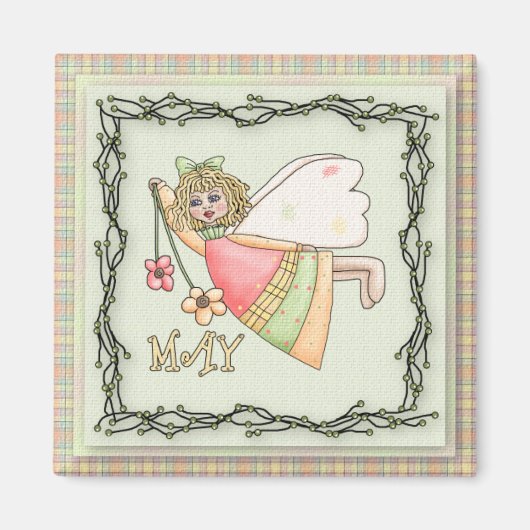 May Angel / Fairy Month Magnet (Vorne)