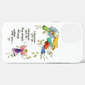 "May Angeles Always Watch Over You" zeichn Pers 2 Case-Mate iPhone Hülle (Rückseite (Horizontal))