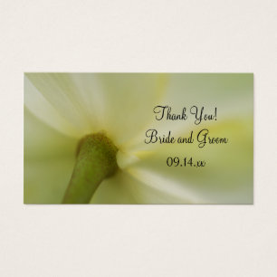 May Apple Blossom Wedding Danke Ihnen für Tags