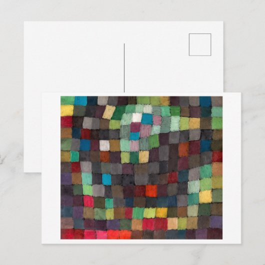 May-Bild | Paul Klee | Postkarte (Vorne/Hinten)