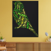 May Bird Leinwanddruck (Insitu (Wohnzimmer))