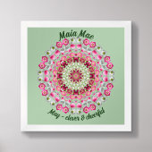 May Birth Blume Personalisiert Quote Kinder Kinder Poster