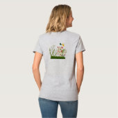 May Birth Blume und Stone T - Shirt (Rückseite Vollansicht)