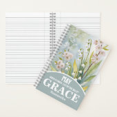 May Birth Month Blume Christlich Journal Notizblock (Innen)