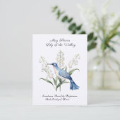 May Birth Month Blume Lily of the Valley Geburtsta (Stehend Vorderseite)