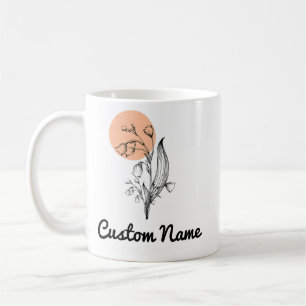 May Birth Month Blume Lily of the Valley Geburtsta Kaffeetasse