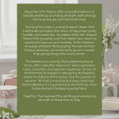 May Birth Month Flowers May Happy Birthday  Karte