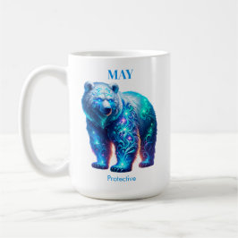May Birth Month Spirit Animal Bear Kaffeetasse