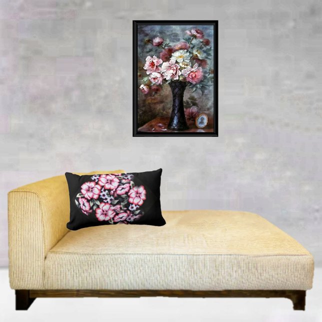 May Bloom Lendenkissen (This May Bloom Lumbar Pillow, is as decorative, as it is relaxing, to enjoy!)
