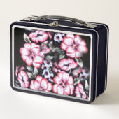 May Bloom Metall Brotdose (Vorderseite)