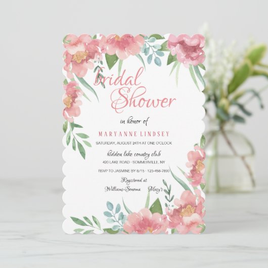 May Blooms 2 Einladung (Stehend Vorderseite)