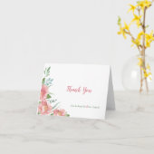 May Blooms Folded Thank You Card Karte (Gelbe Blume)