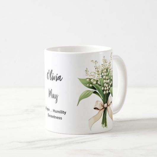 May-Blume Kaffeetasse (VorderseiteRechts)