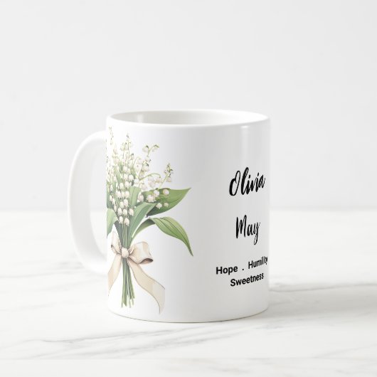 May-Blume Kaffeetasse (Vorderseite Links)