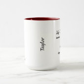 May Blume Lily of the Valley and Hawthorn Tasse (Zentrum)