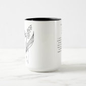May Bridesmaid | Blume des Tals Tasse (Zentrum)