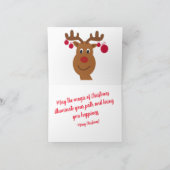 May Christmas illuminate your path Karte (Innenseite)