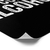 May Contain Alcohol Drinking Beer Tasting Funny  Poster (Ecke)