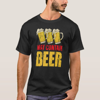 May Contain Beer Homebrewing Craftbeer Brewery T-Shirt