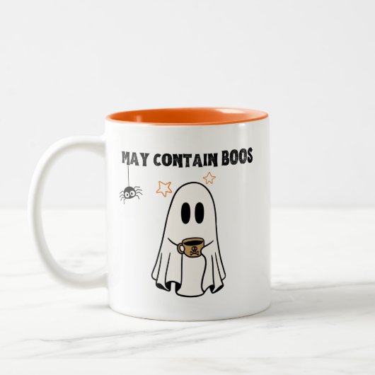 May Contain Boos Zweifarbige Tasse (Links)