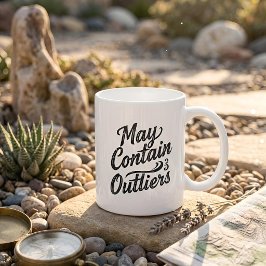 May Contain Outliers Mug Kaffeetasse