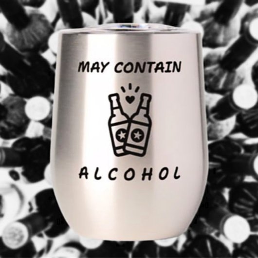 May Convent Alcohol Stemless Wine Tumbler - Funny