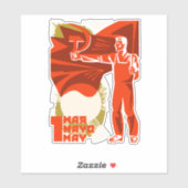 MAY DAY AUFKLEBER (Blatt)