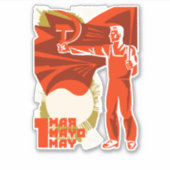 MAY DAY AUFKLEBER (Vorderseite)