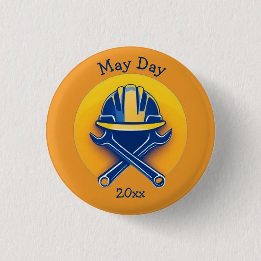 May Day Tools Button (Vorderseite)