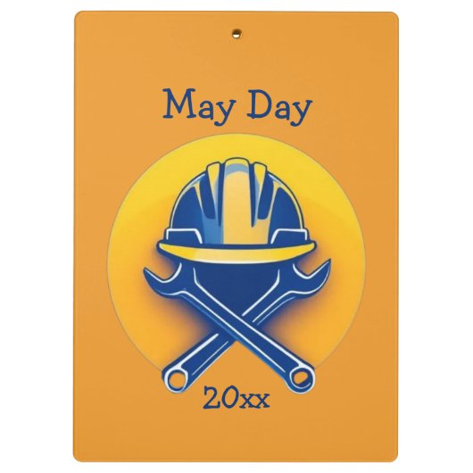 May Day Tools Klemmbrett (Rückseite)