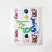 May Day (UK) Tapestry von Kriyas Collection Wandteppich (Vorderseite)