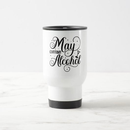 May enthält Alkohol Reisebecher (Mittel)