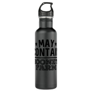 May enthält Boones Farm Funny Wine Alcohol Edelstahlflasche