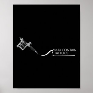 May enthält Ink Tattoo Artist Tattoo Studio Poster