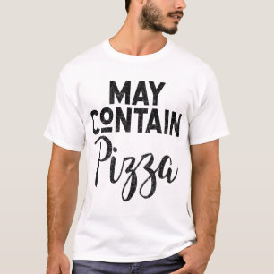May enthält Pizza Funny Pizza Deep Dish Lovers Gif T-Shirt