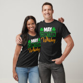 May enthält Whiskey Irish St Patrick's Day T-Shirt (Unisex)