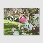 May Flowers Pink Easter Magnet (Vorderseite)